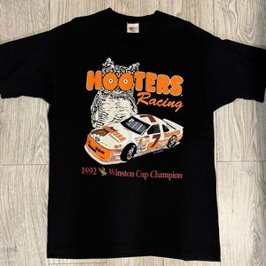 Vintage Hooters Racing Original 1992 Winston Cup T-Shirt